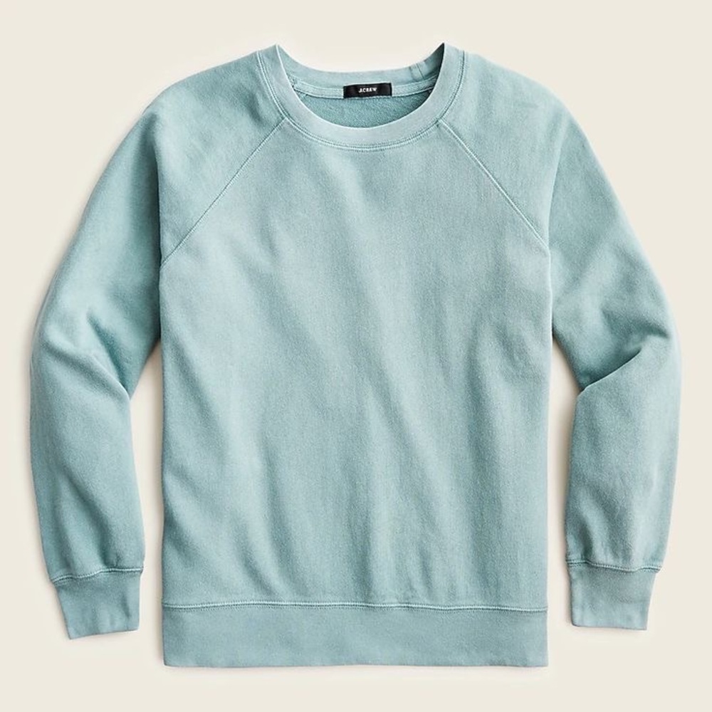 NWT J Crew Magic Rinse crewneck sweatshirt